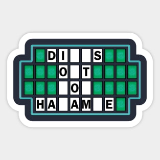 Harambe - Wheel of Fortune Sticker